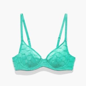 Savage X Fenty Intimates Sleepwear Flocked Logo Unlined Bra Poshmark